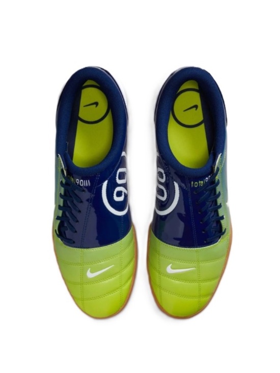 new men\'s 8 nike total 90 III IH2230-400 sprite blue void atomic green/gum main image 7